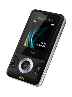 Download gratis ringetoner til Sony-Ericsson W205.